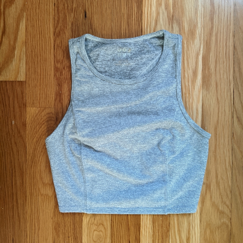 Grey sports bra/workout top Joy Labs xs